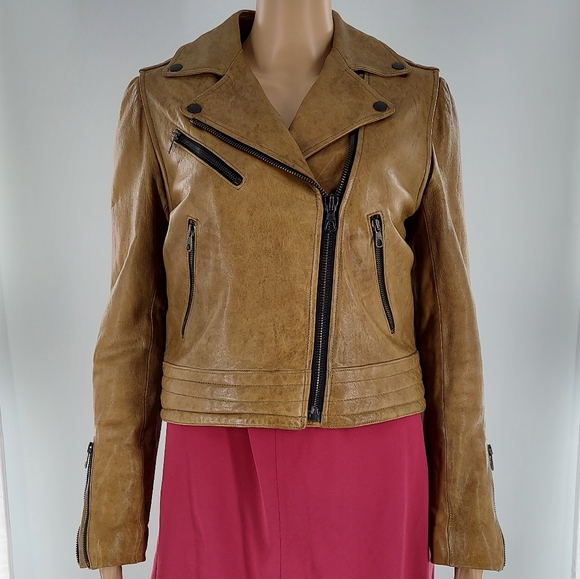 rag & bone Jackets & Blazers - Rag & Bone Bowery Convertible Leather Moto 2